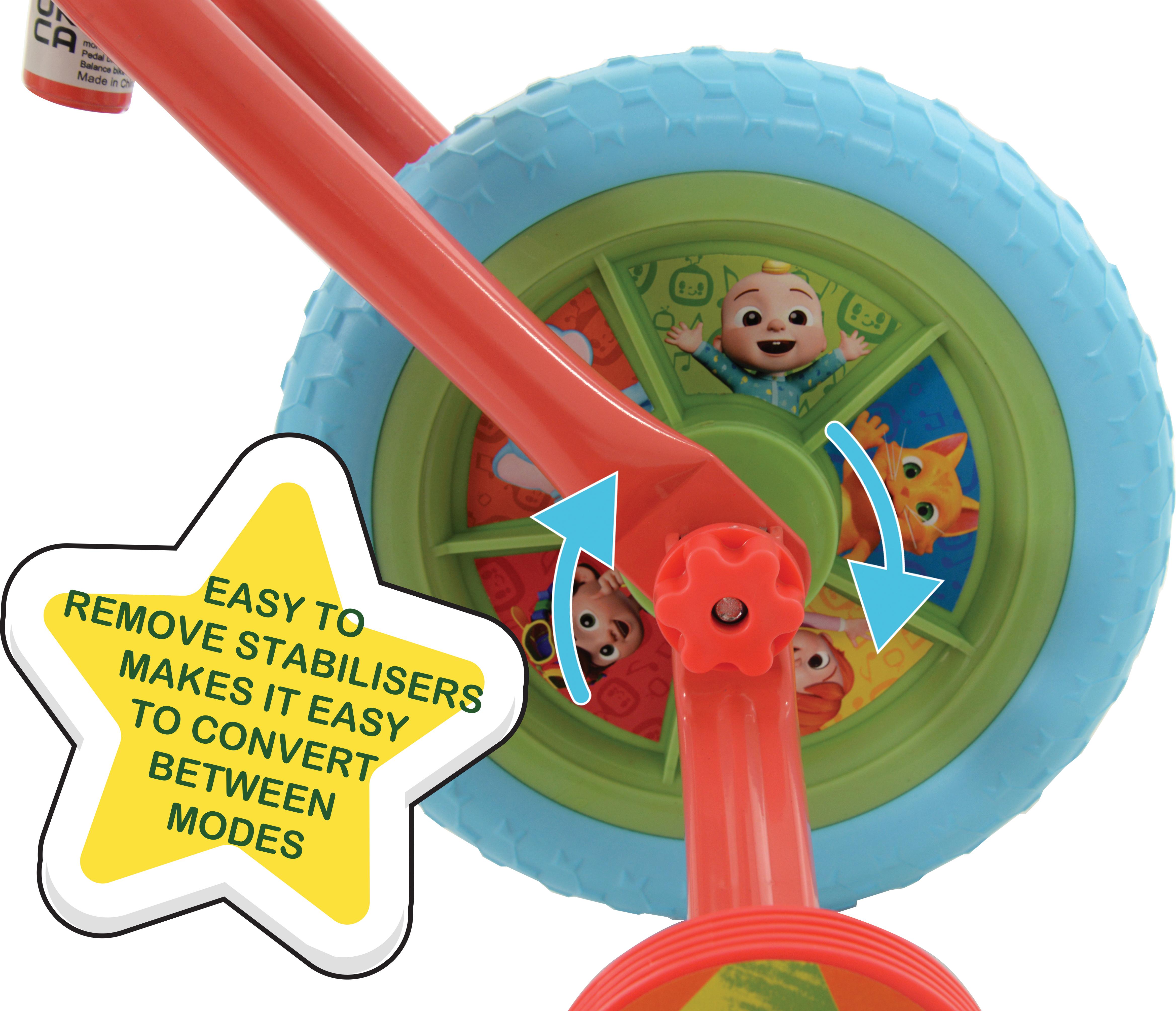 CoComelon 2-in-1 Training Bike - 10" Wheel