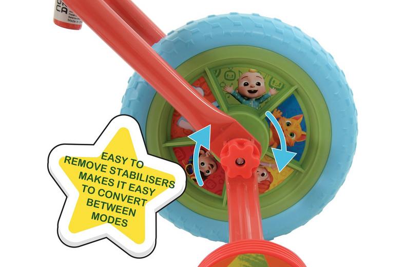 CoComelon 2-in-1 Training Bike - 10" Wheel CoComelon 2-in-1 Training Bike - 10" Wheel