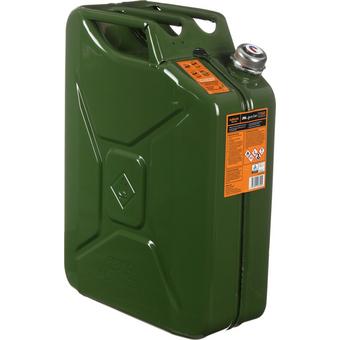 for Fuel Petrol Diesel etc 20 Litre Green Jerry Can with Lockable Holder/Cage/Carrier ASC 20L 20Lt 