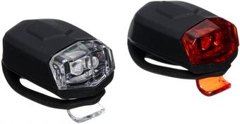 Halfords Super Slim LED Bike Light Set