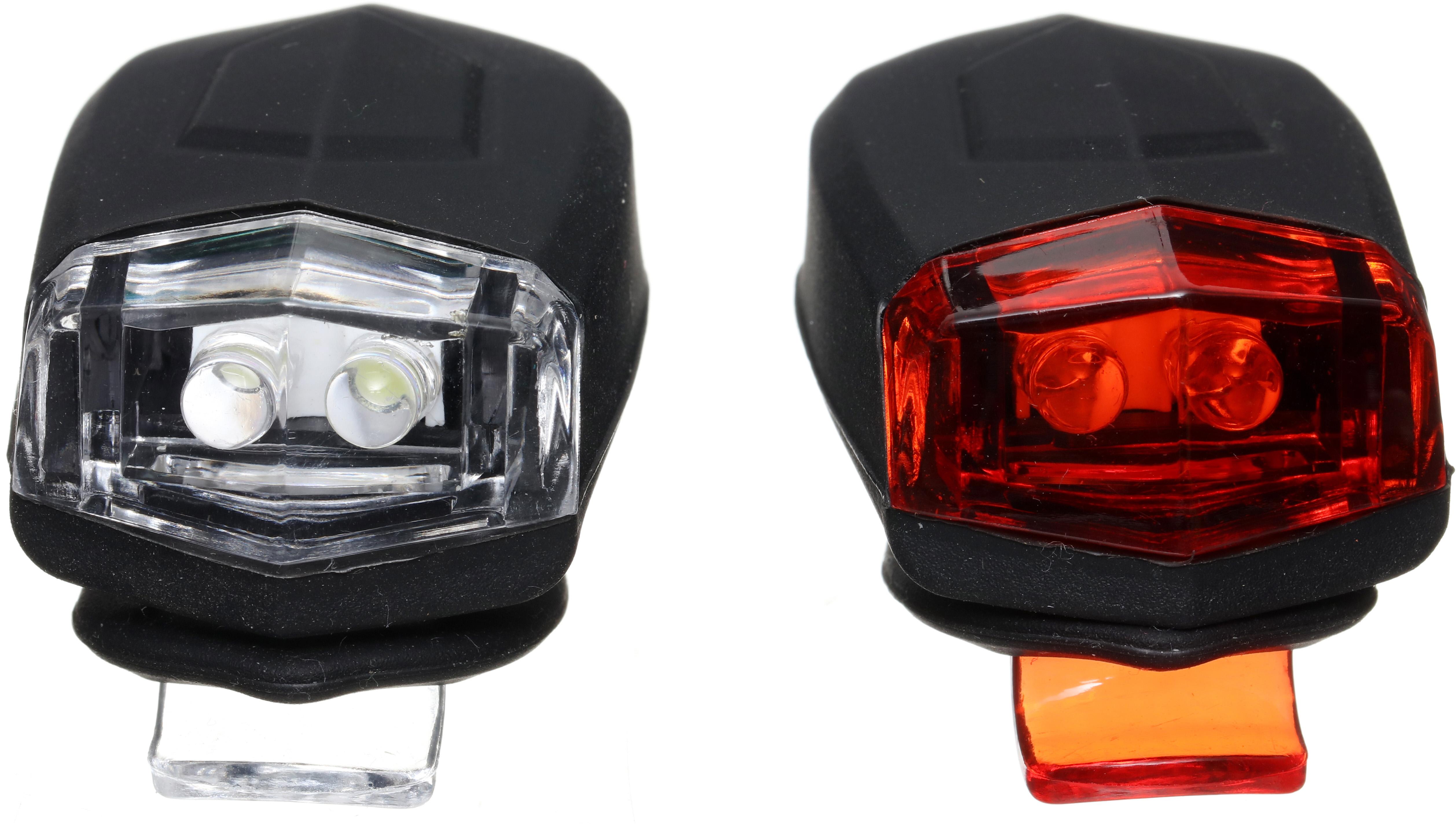 Halfords Super Slim LED Bike Light Set