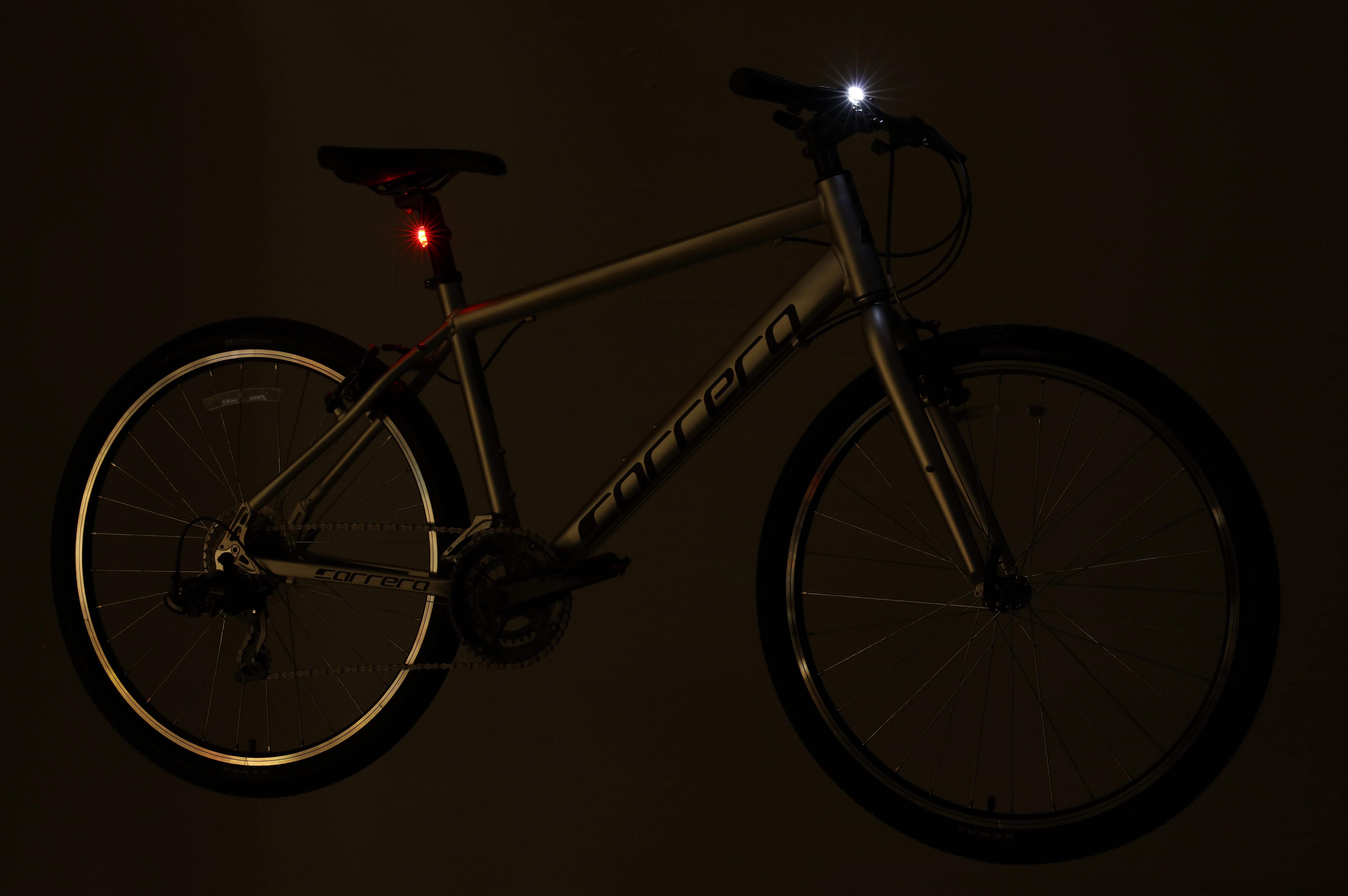 Halfords Super Slim LED Bike Light Set