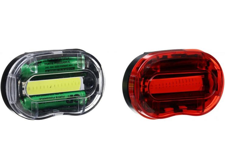 Halfords Super Bright LED Bike Light Set