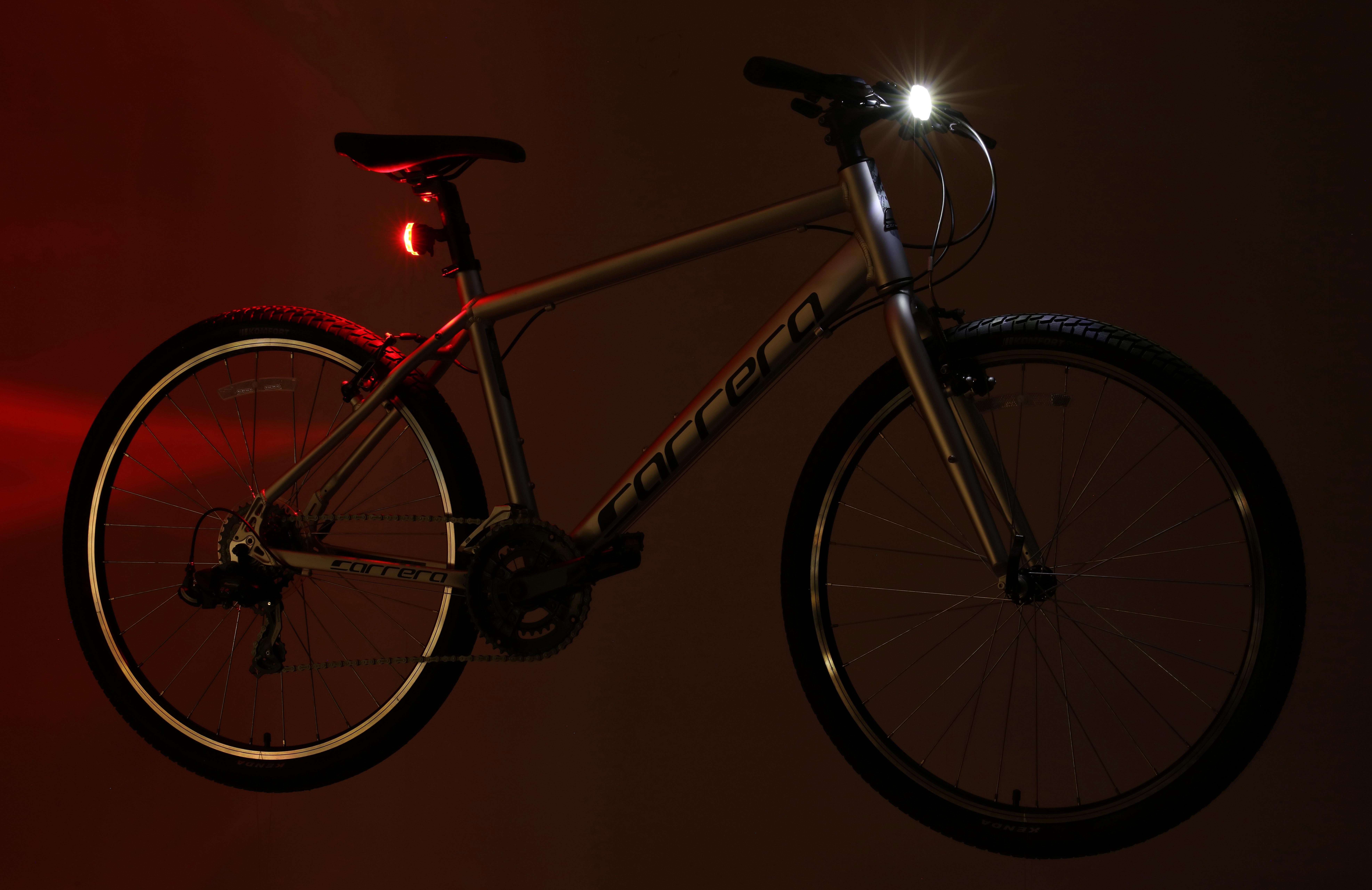 Halfords Super Bright LED Bike Light Set