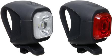 halfords super slim bike light set