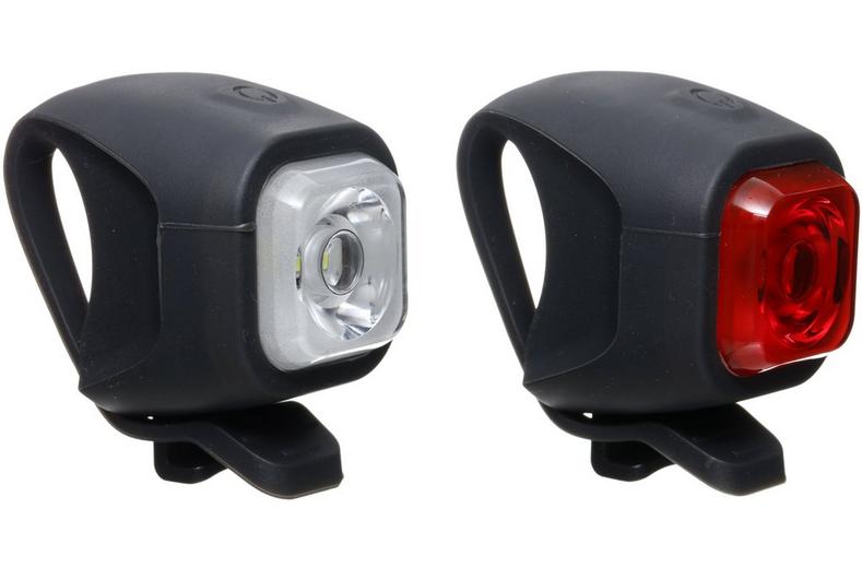 Halfords USB Rechargeable LED Bike Light Set Halfords USB Rechargeable LED Bike Light Set