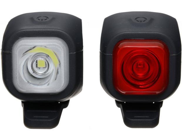 with Battery Indicator Alloy Bike Light Pair 1 Year Warranty Super Bright Headlight and Free Red LED Taillight BV Waterproof USB Rechargeable 