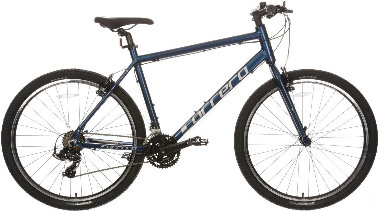 Halfords Carrera Axle Mens Hybrid Bike - S Frame | Extra 8% off for BC Members