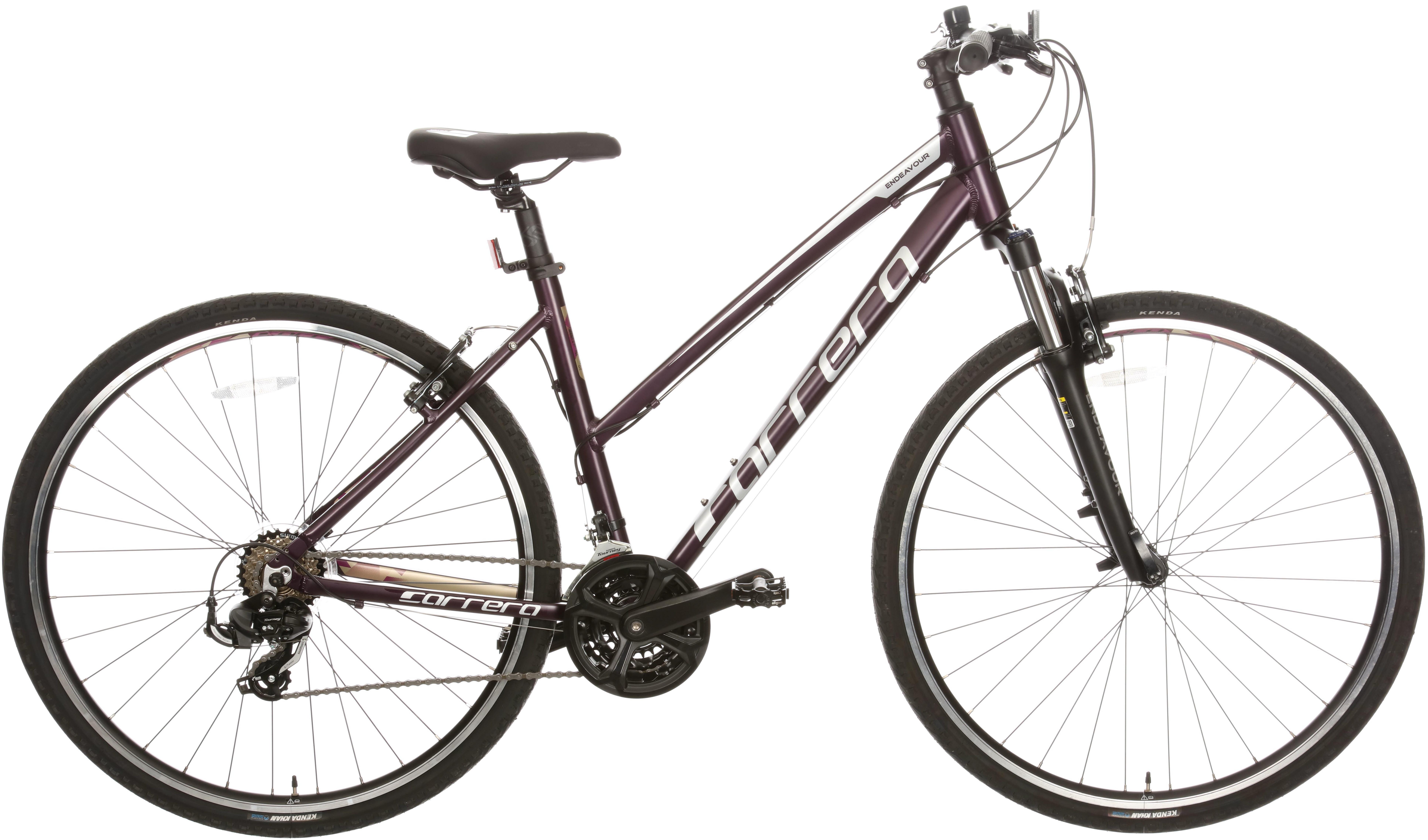 Halfords Carrera Endeavour Womens Hybrid Bike - L Frame | Pricematch, Extra 8% off for BC Members, Free Bike Health Check, Cycle2Work Scheme & 0% APR Finance.