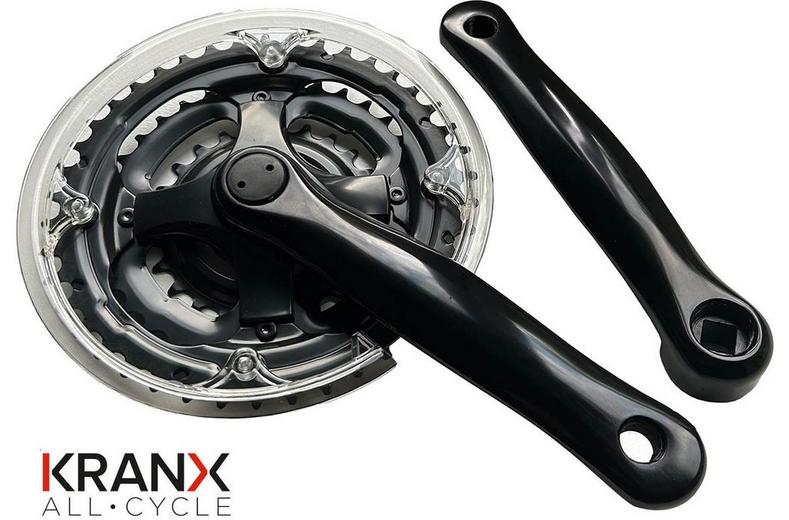 KranX 48/38/28T Triple Steel Chainset KranX 48/38/28T Triple Steel Chainset