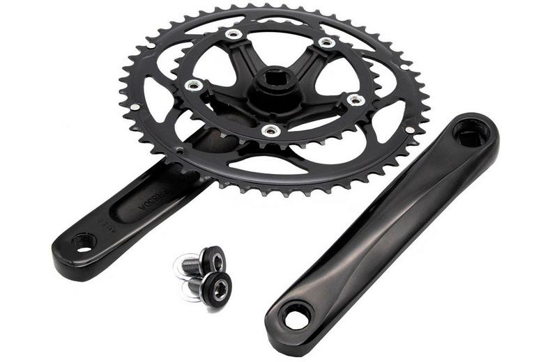 KranX 50/34T Alloy/Steel 10 Speed Road Chainset KranX 50/34T Alloy/Steel 10 Speed Road Chainset