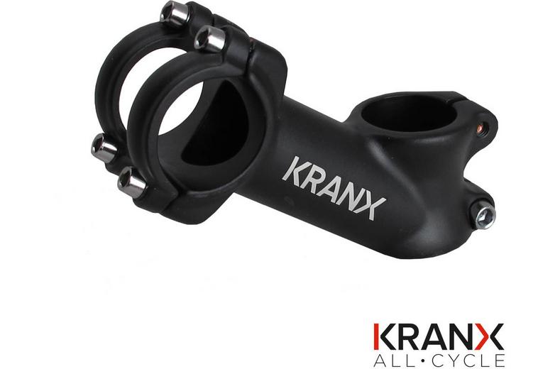KranX 31.8mm Alloy 35° Rise A/Head 1-1/8" Stem, 90mm KranX 31.8mm Alloy 35° Rise A/Head 1-1/8" Stem, 90mm