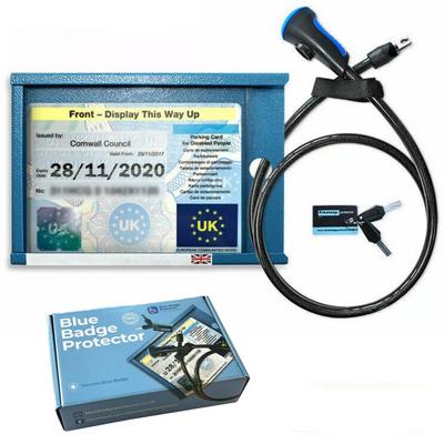 Single Blue Badge Protector Single Blue Badge Protector