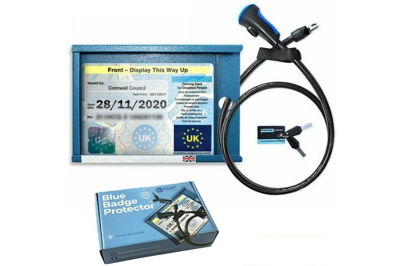Single Blue Badge Protector Single Blue Badge Protector