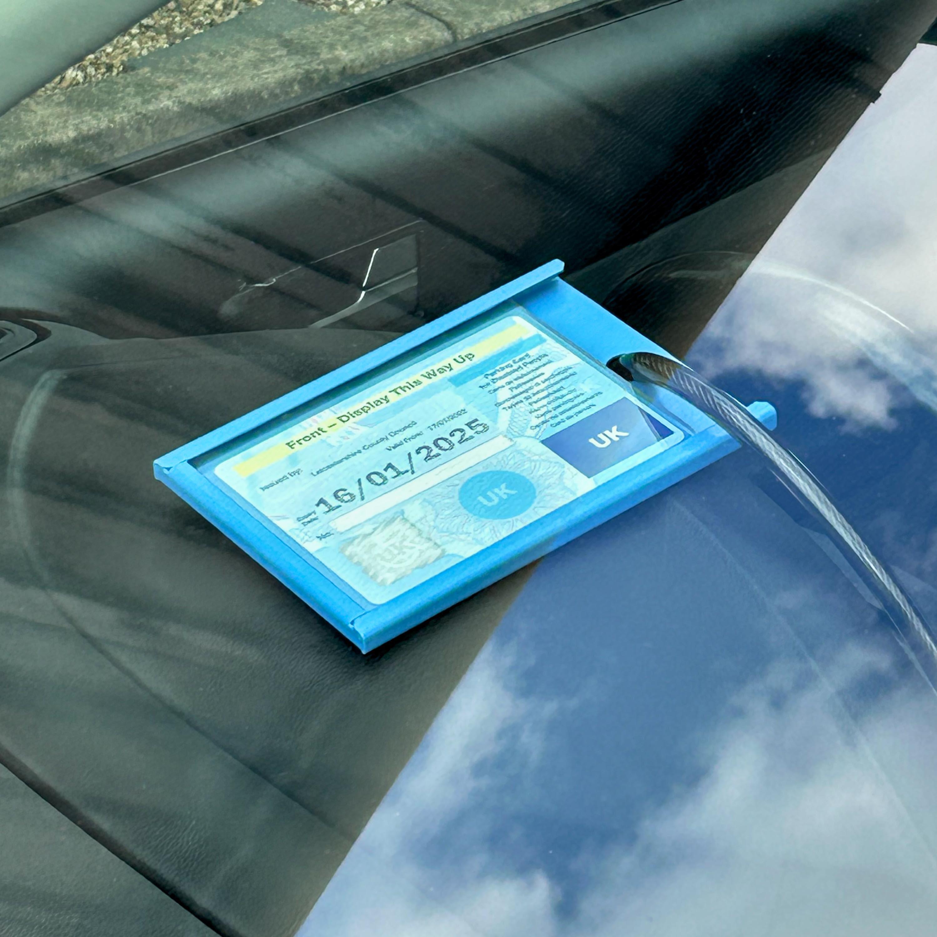 Single Blue Badge Protector