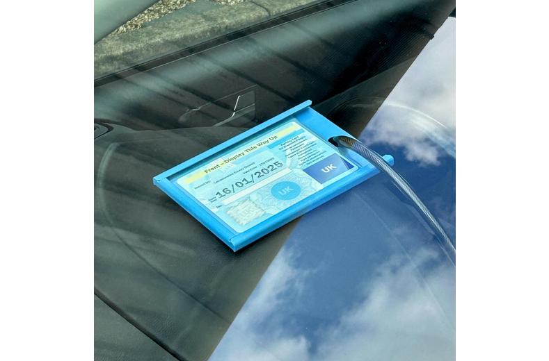 Single Blue Badge Protector Single Blue Badge Protector