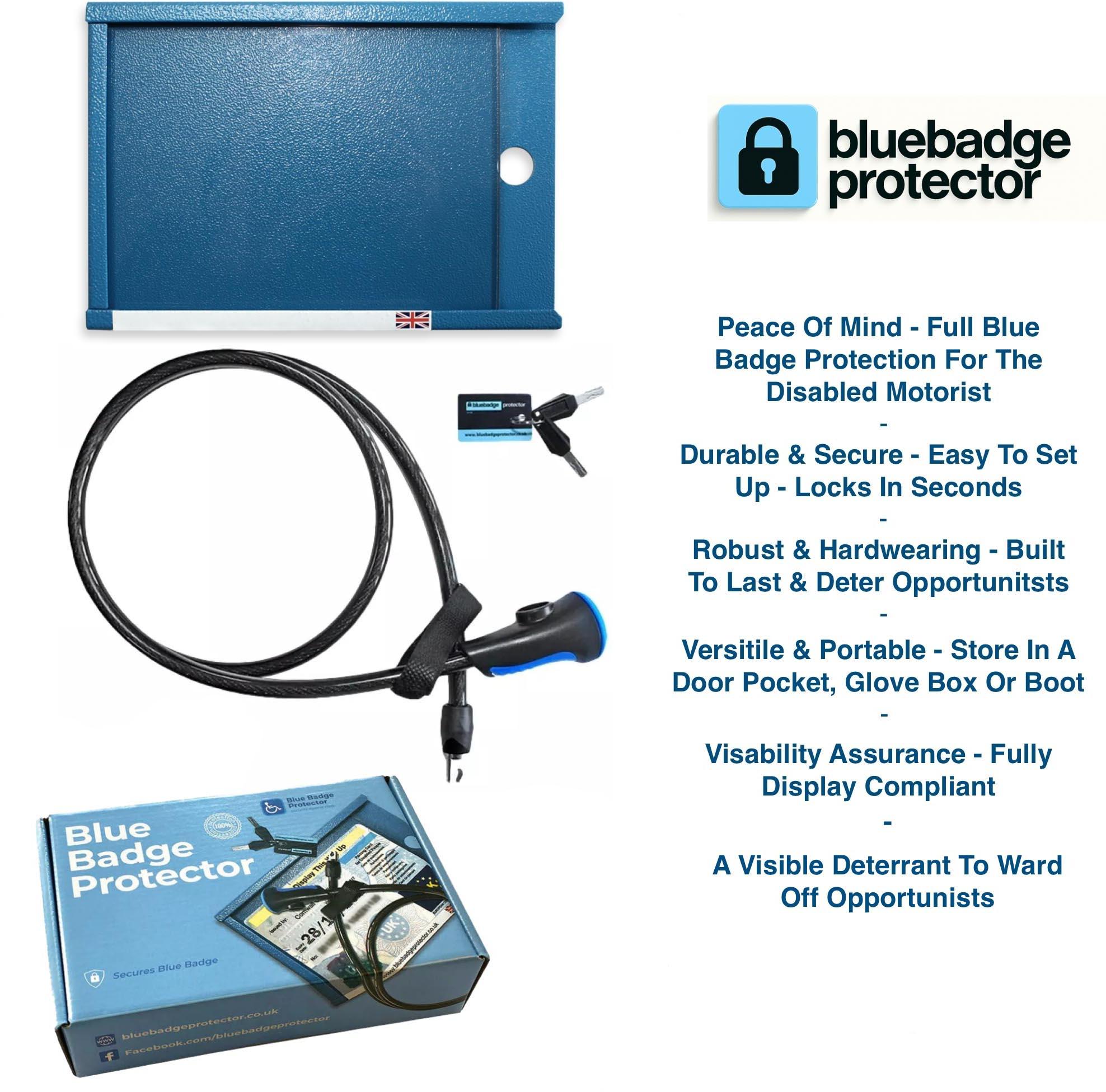 Single Blue Badge Protector