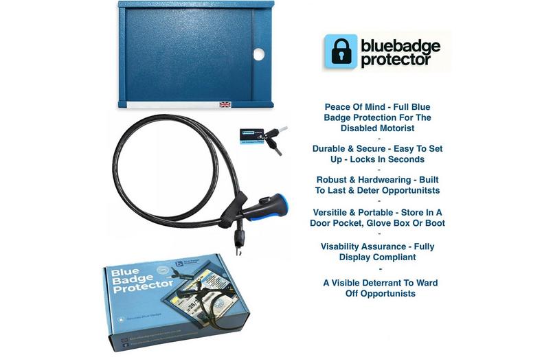 Single Blue Badge Protector Single Blue Badge Protector