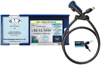 Double Blue Badge Protector