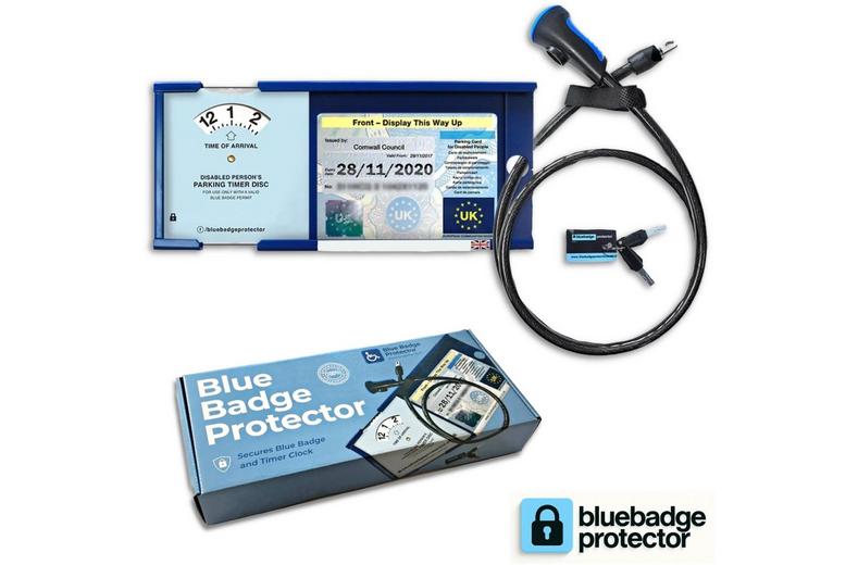 Double Blue Badge Protector Double Blue Badge Protector