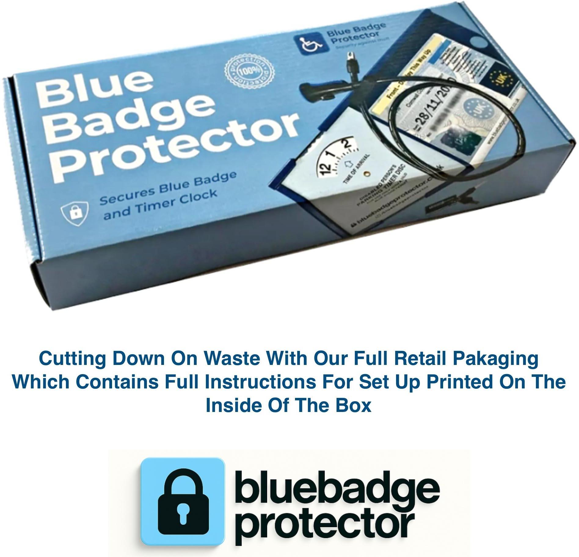 Double Blue Badge Protector