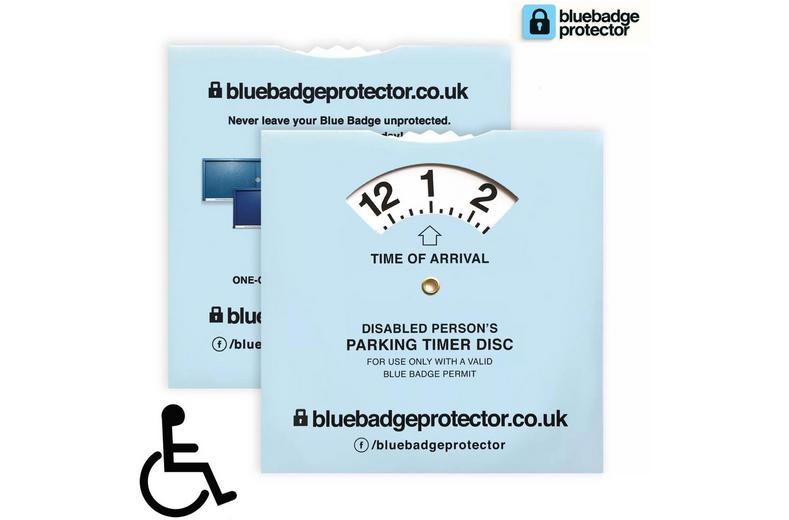 Double Blue Badge Protector Double Blue Badge Protector