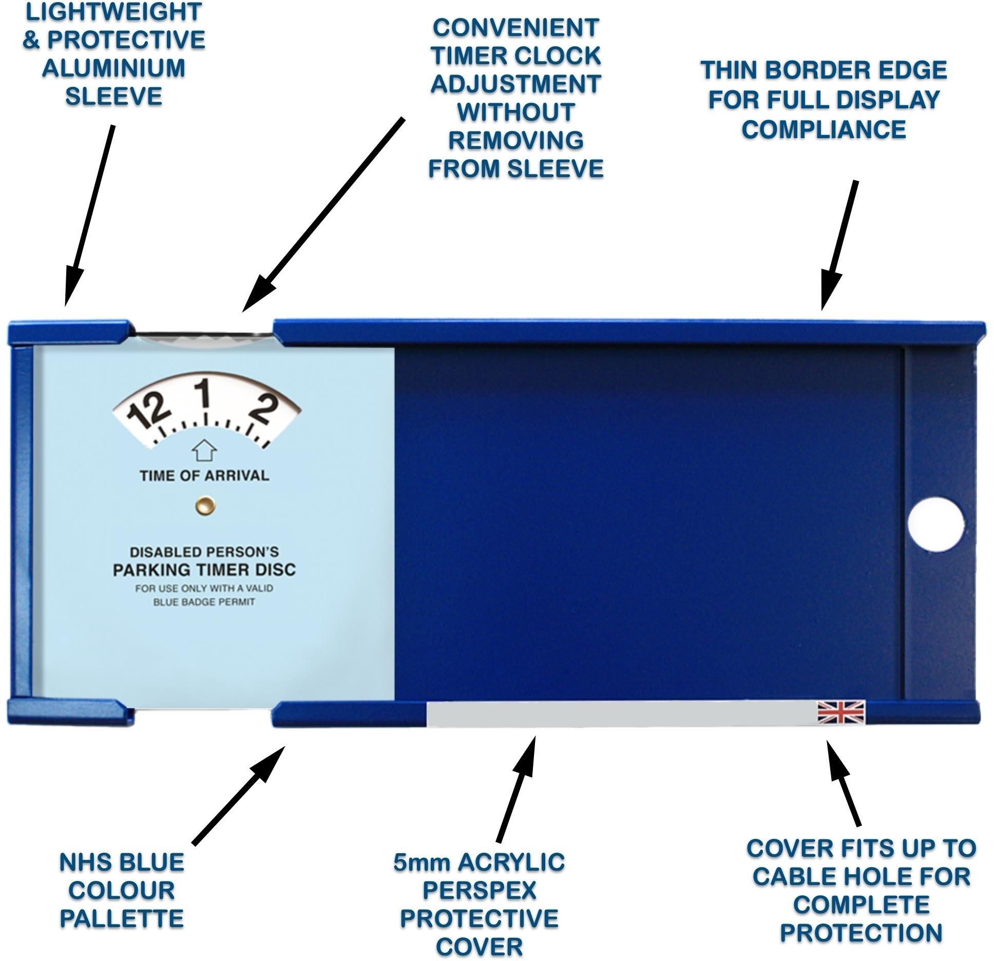 Double Blue Badge Protector