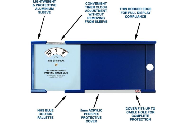 Double Blue Badge Protector Double Blue Badge Protector