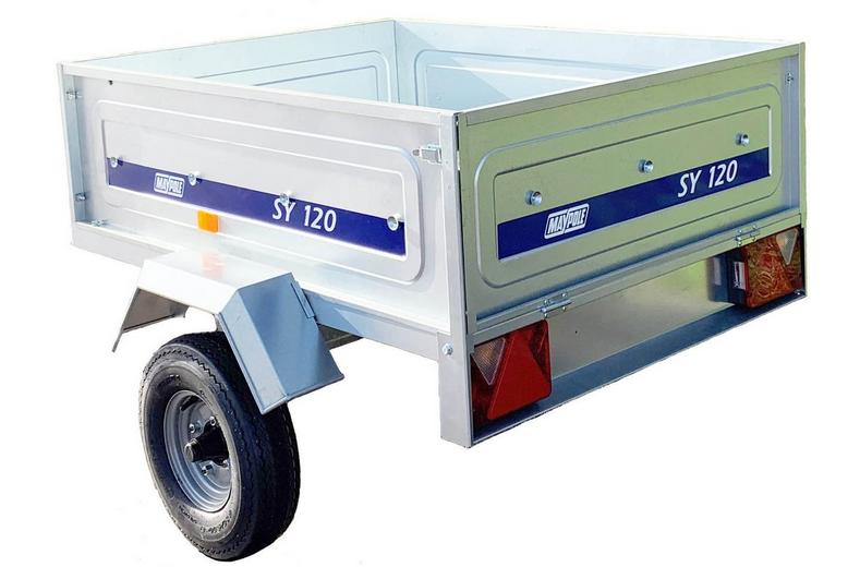 Maypole Car Trailer MP6812 - Medium (Flat Pack Trailer) Maypole Car Trailer MP6812 - Medium (Flat Pack Trailer)