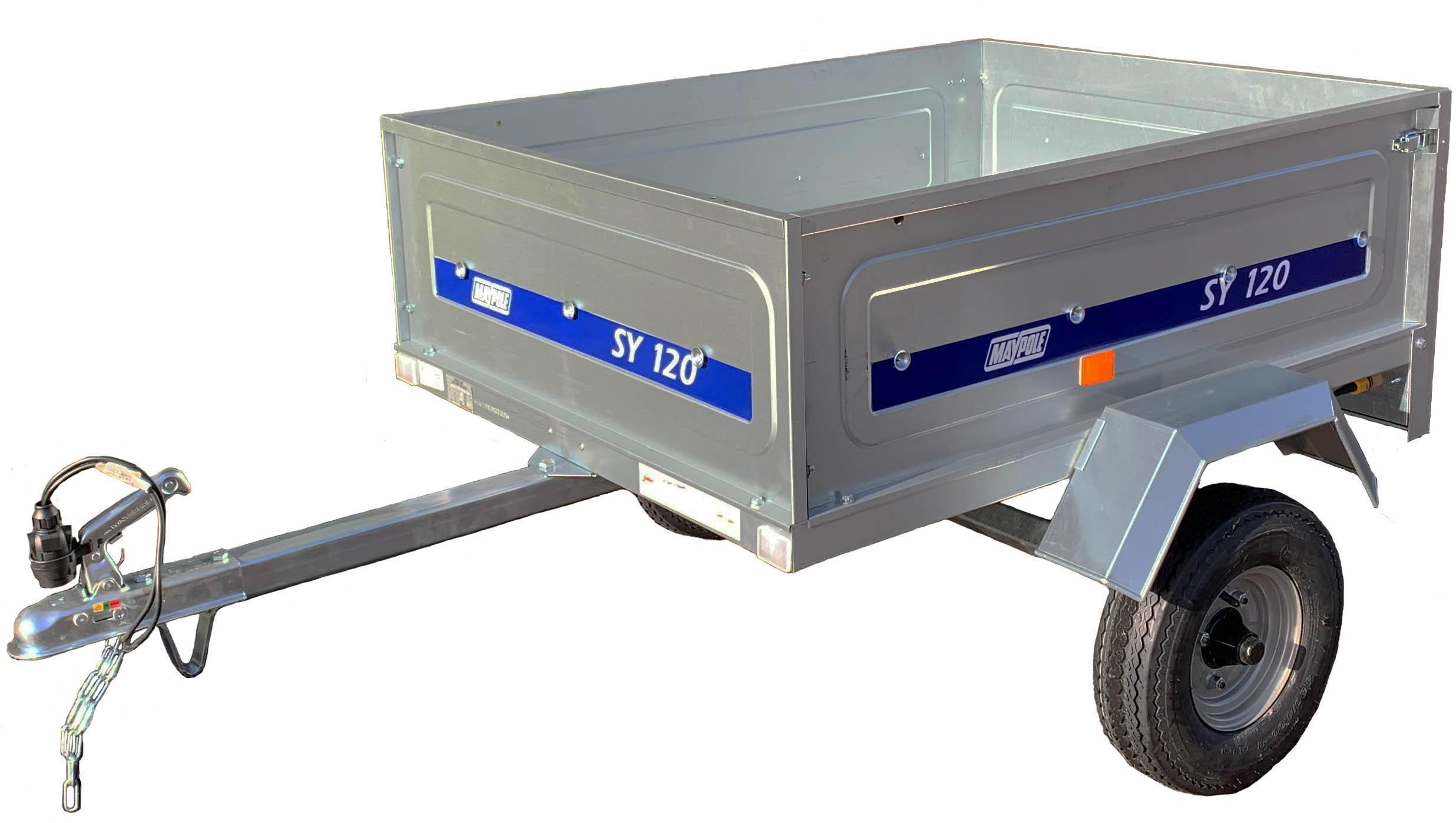 Maypole Car Trailer MP6812 - Medium (Flat Pack Trailer)