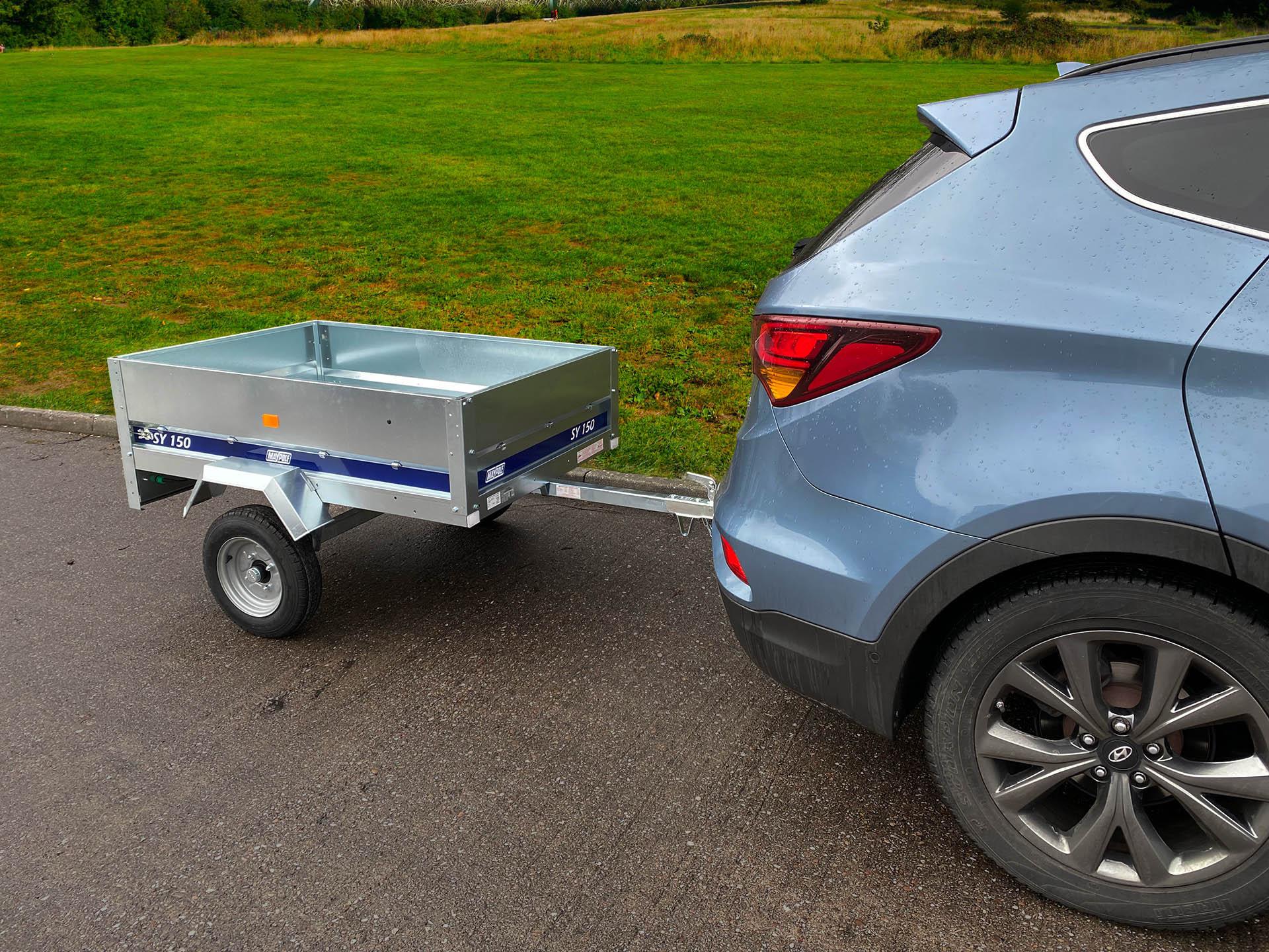 Maypole Car Trailer MP6815 - Large (Flat Pack Trailer)