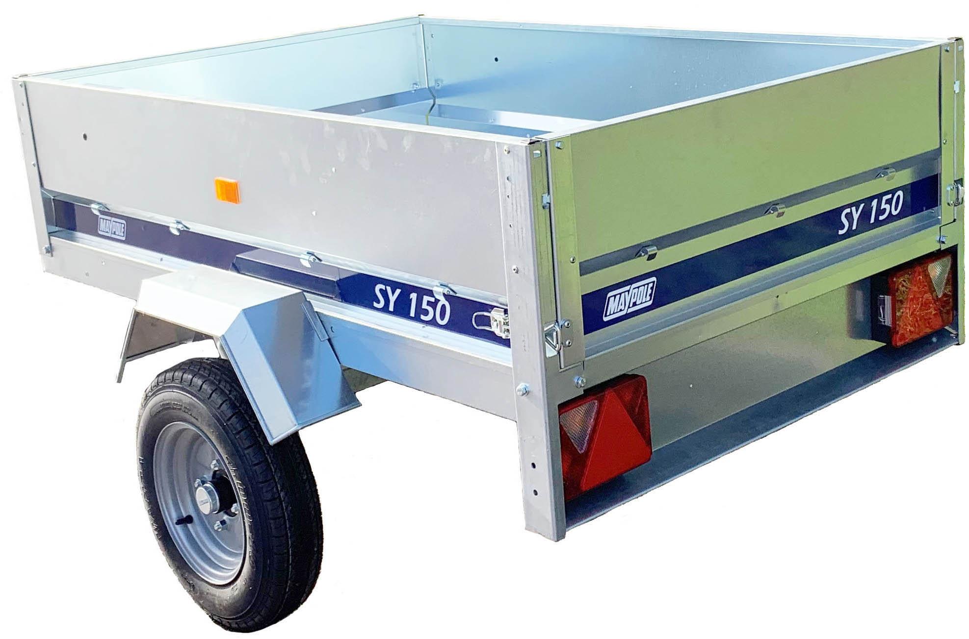 Maypole Car Trailer MP6815 - Large (Flat Pack Trailer)