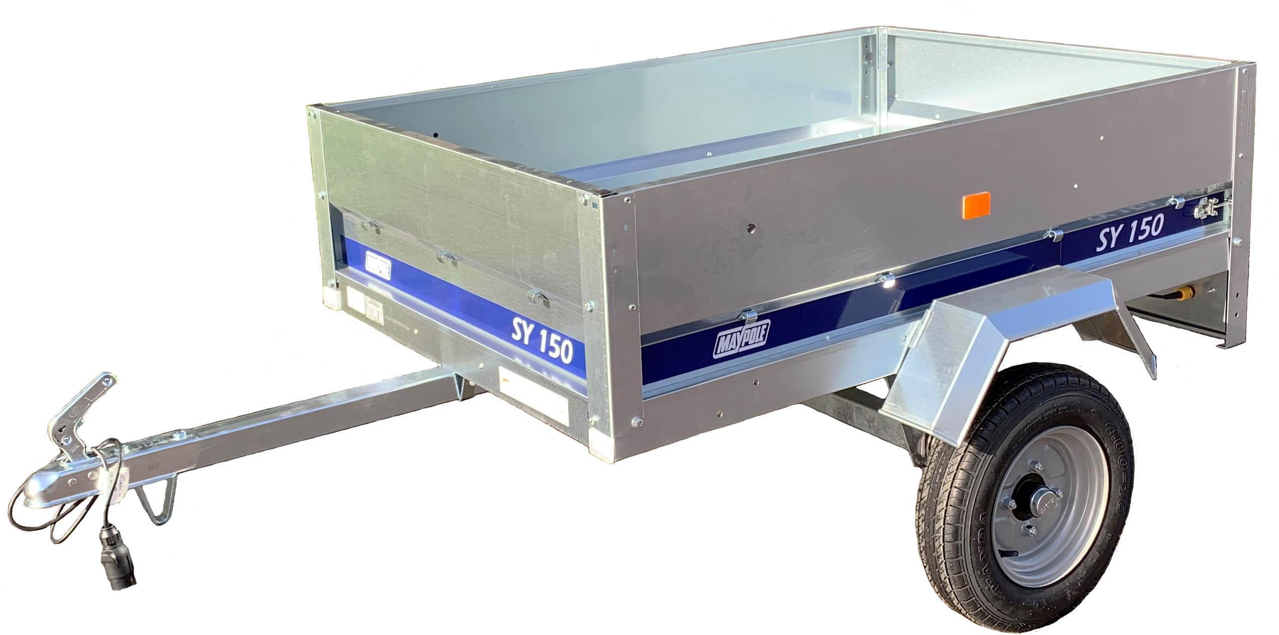 Maypole Car Trailer MP6815 - Large (Flat Pack Trailer)