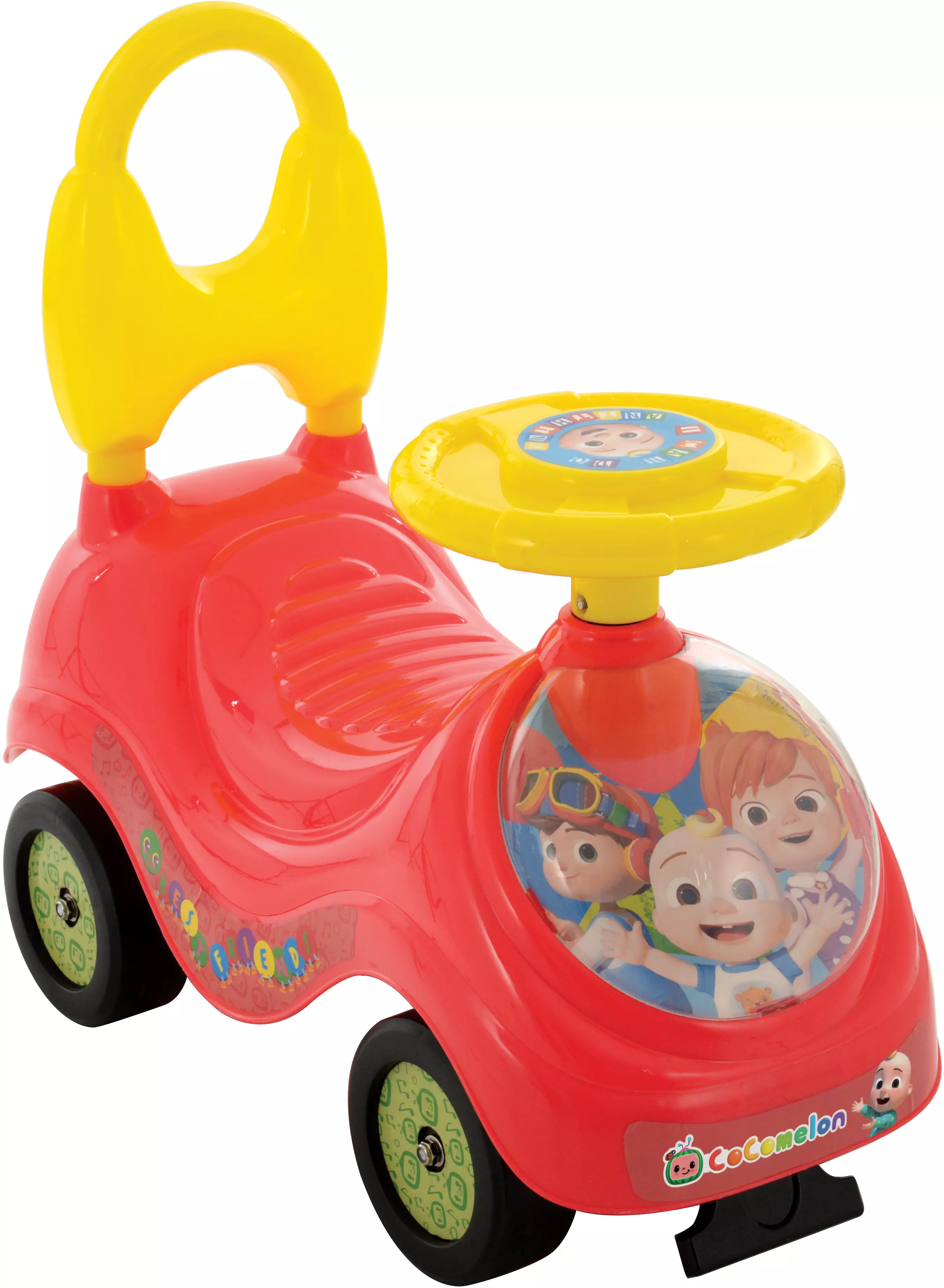 cocomelon push car