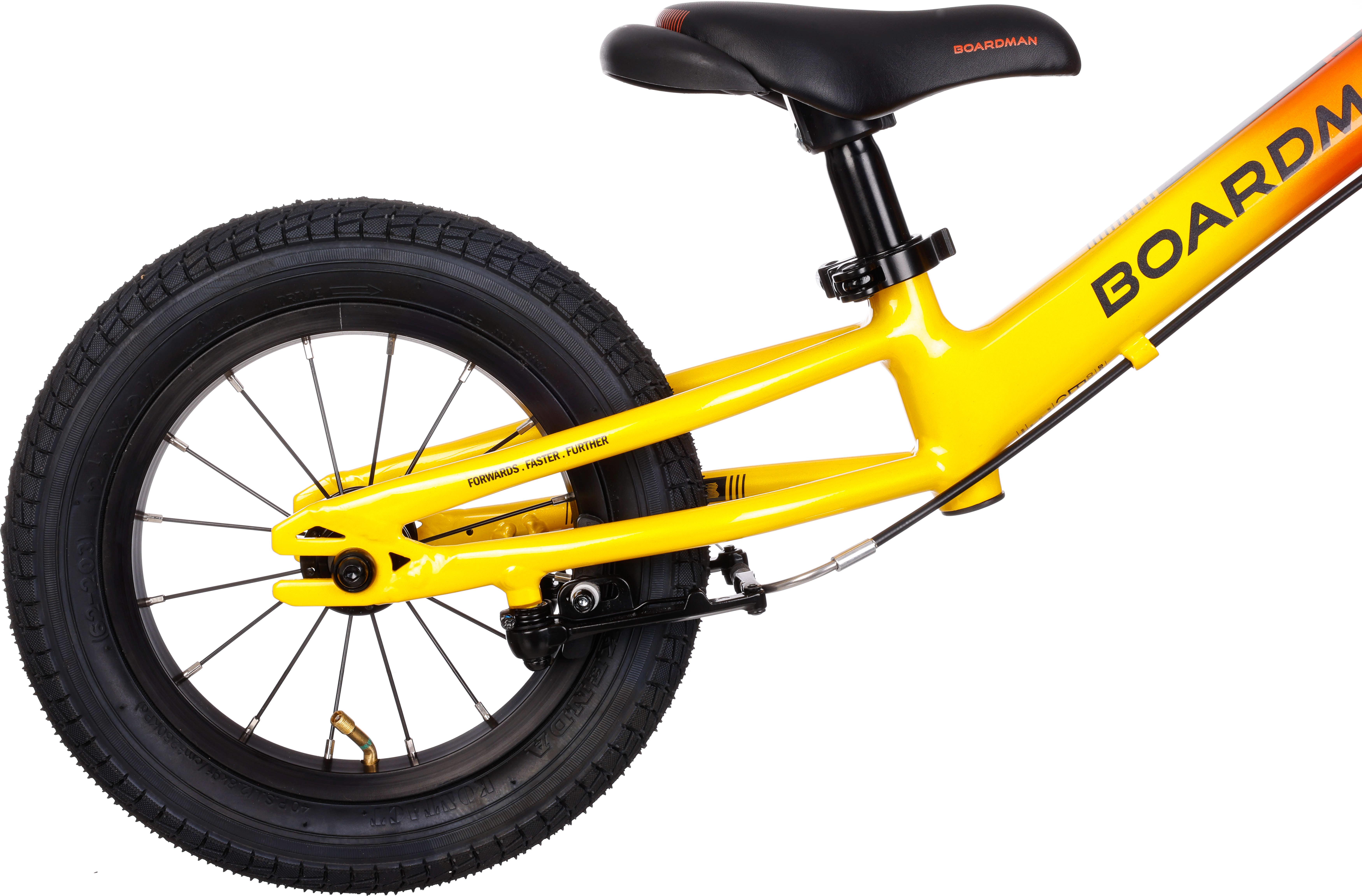 Boardman JNR Balance Bike, Sunrise - 12" Wheel
