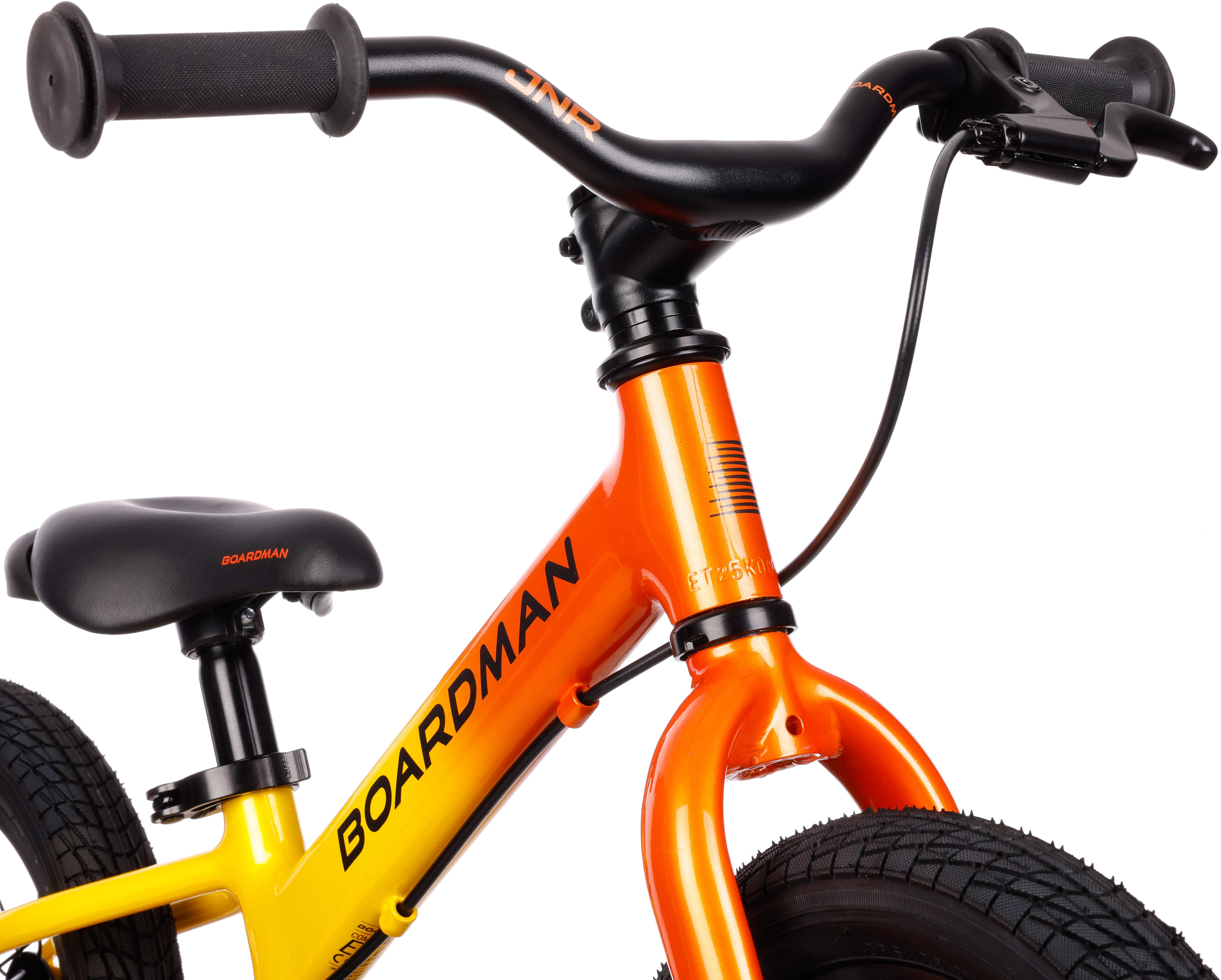 Boardman JNR Balance Bike, Sunrise - 12" Wheel