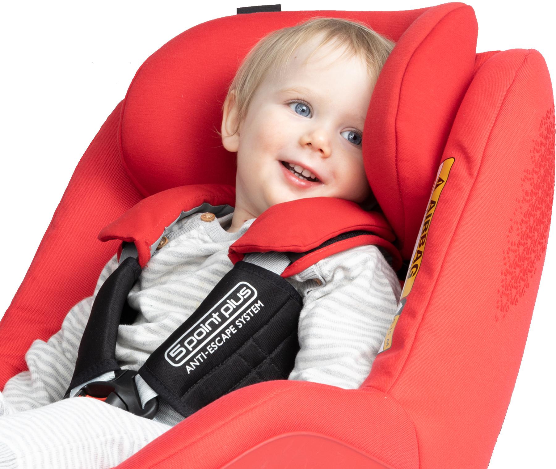 5 Point Plus Anti-Escape System: 6 months to 4 years