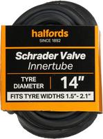 Halfords Schrader Bike Inner Tube 14 Inch X 1.5 Inch - 2.1 Inch | Extra 8% off for BC Members