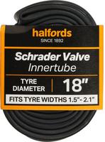 Halfords Schrader Bike Inner Tube 18 Inch X 1.5 Inch - 2.1 Inch | Extra 8% off for BC Members