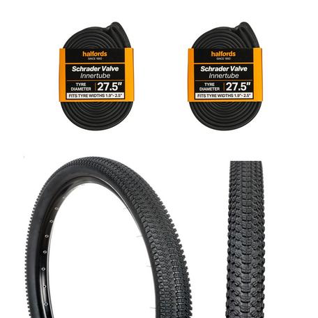 Halfords Schrader Bike Inner Tube 29 x 1.9 2.5 Halfords UK