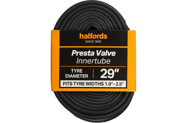 Halfords Presta Bike Inner Tube 29" x 1.9" - 2.5" Halfords Presta Bike Inner Tube 29" x 1.9" - 2.5"