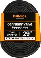 Halfords Schrader Bike Inner Tube 29 Inch X 1.9 Inch - 2.5 Inch