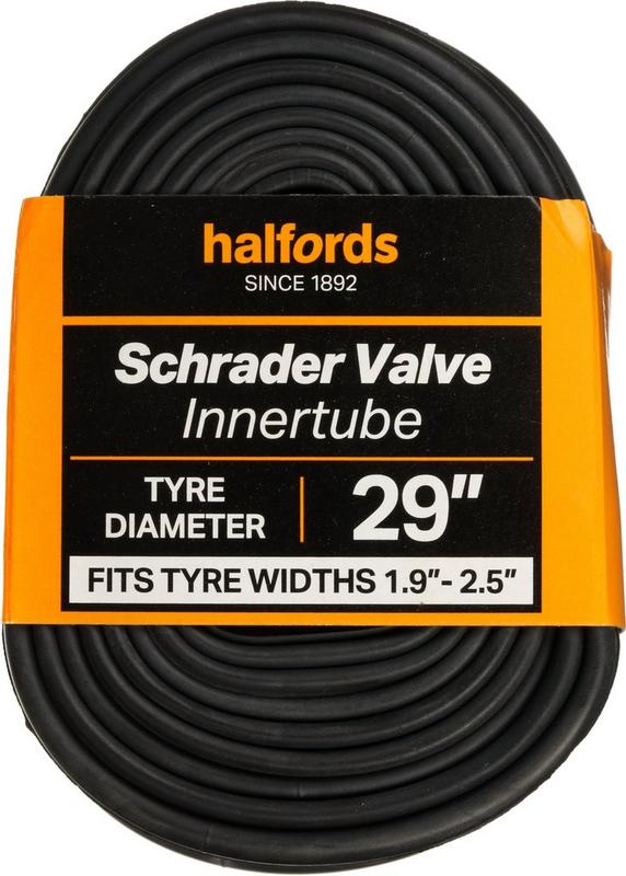 Halfords Schrader Bike Inner Tube 29 Inch X 1.9 Inch - 2.5 Inch | Extra 8% off for BC Members