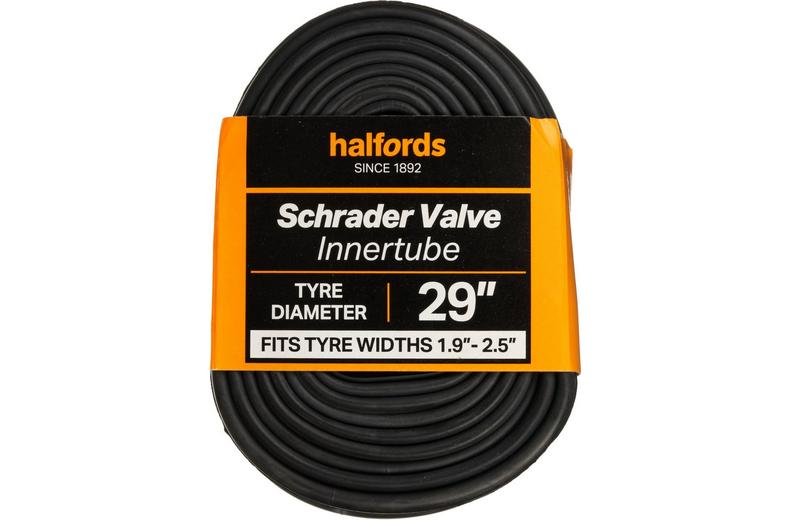 Halfords Schrader Bike Inner Tube 29" x 1.9" - 2.5" Halfords Schrader Bike Inner Tube 29" x 1.9" - 2.5"