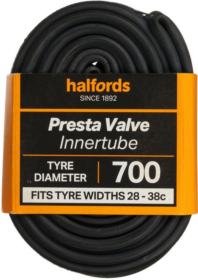 Halfords Presta Bike Inner Tube 700c x 28c 38c Halfords UK