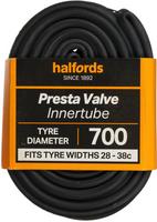 Halfords Presta Bike Inner Tube 700C X 28C - 38C