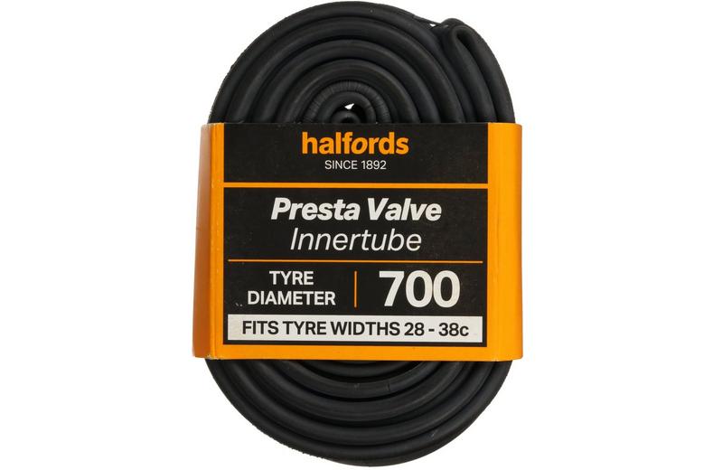 Halfords Presta Bike Inner Tube 700c x 28c - 38c Halfords Presta Bike Inner Tube 700c x 28c - 38c