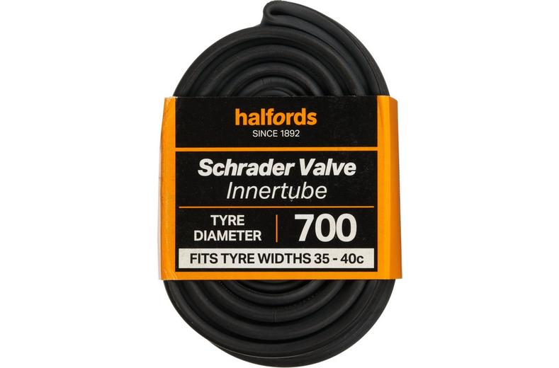 Halfords Schrader Bike Inner Tube 700c x 35c - 40c Halfords Schrader Bike Inner Tube 700c x 35c - 40c