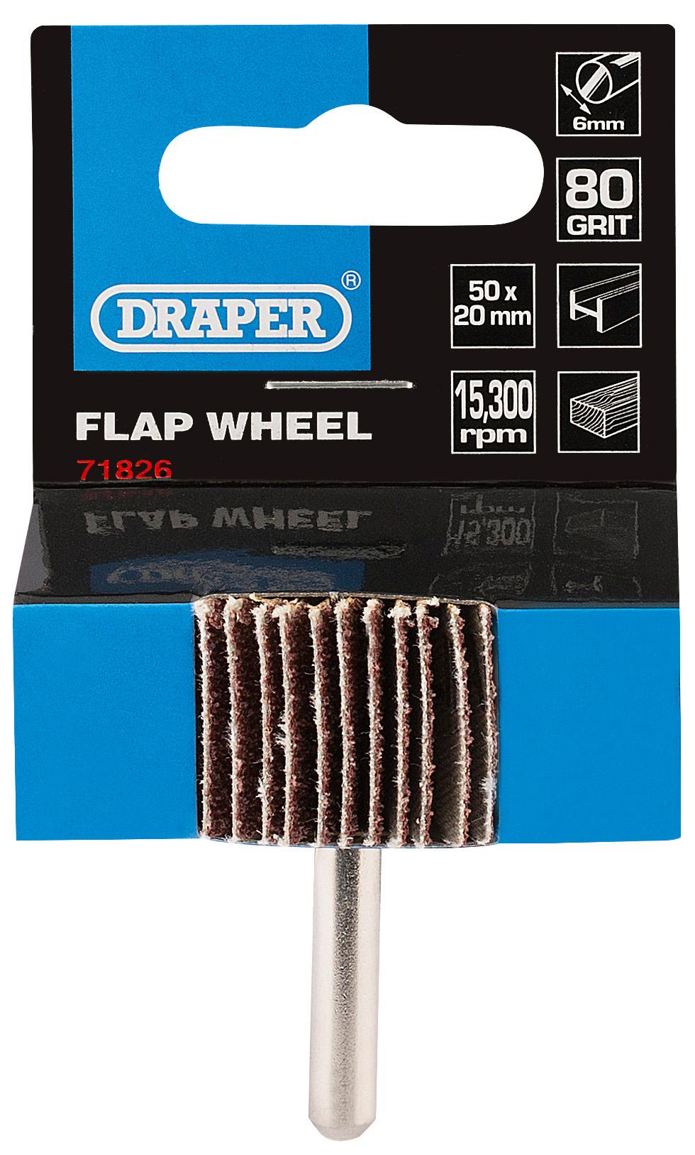 Draper 50 x 20mm Flap Wheel