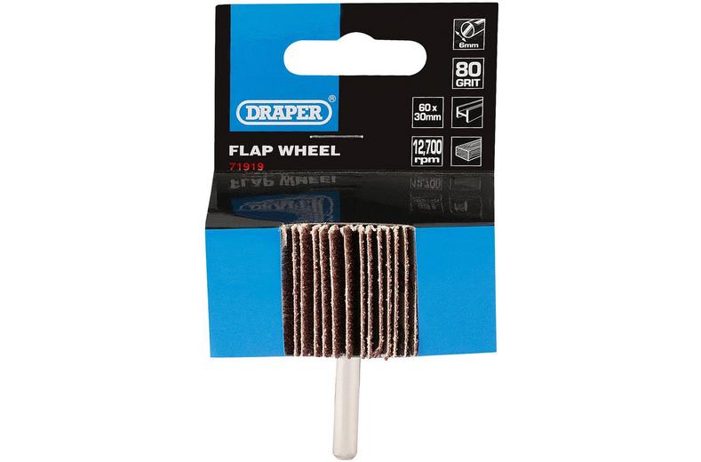 Draper 60 x 30mm Flap Wheel Draper 60 x 30mm Flap Wheel